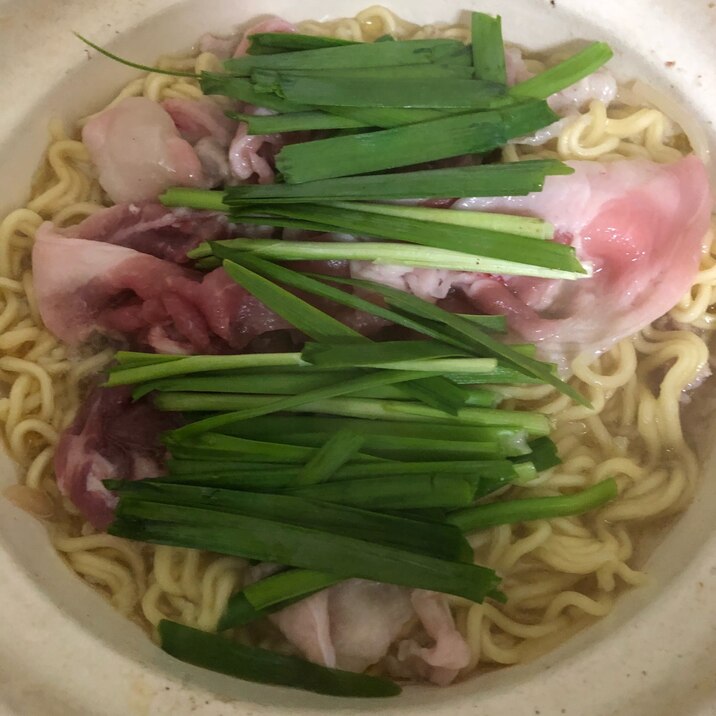 ごま油鍋ラーメン